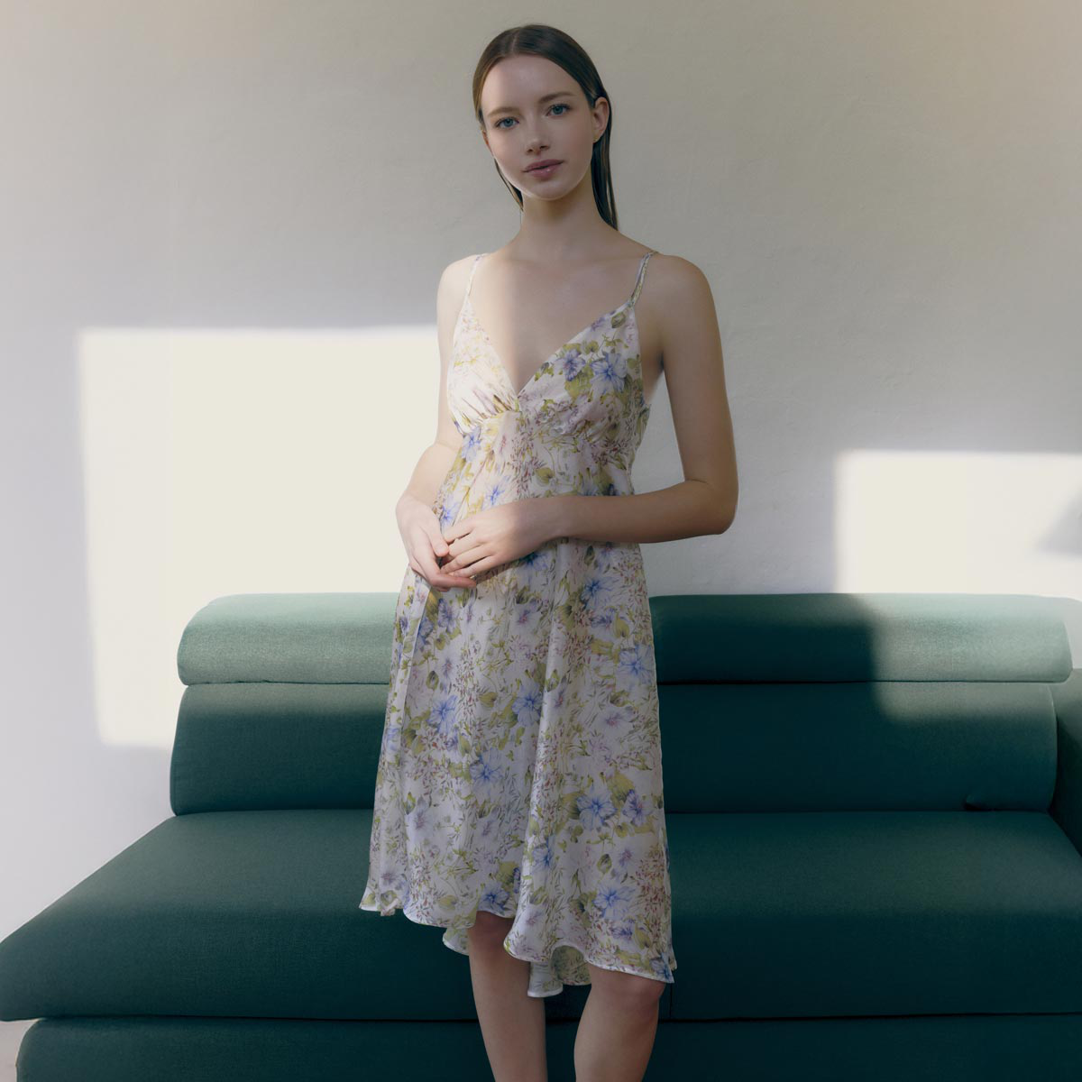 데일리 플라워 실키 풀슬립(VFS5020), , large