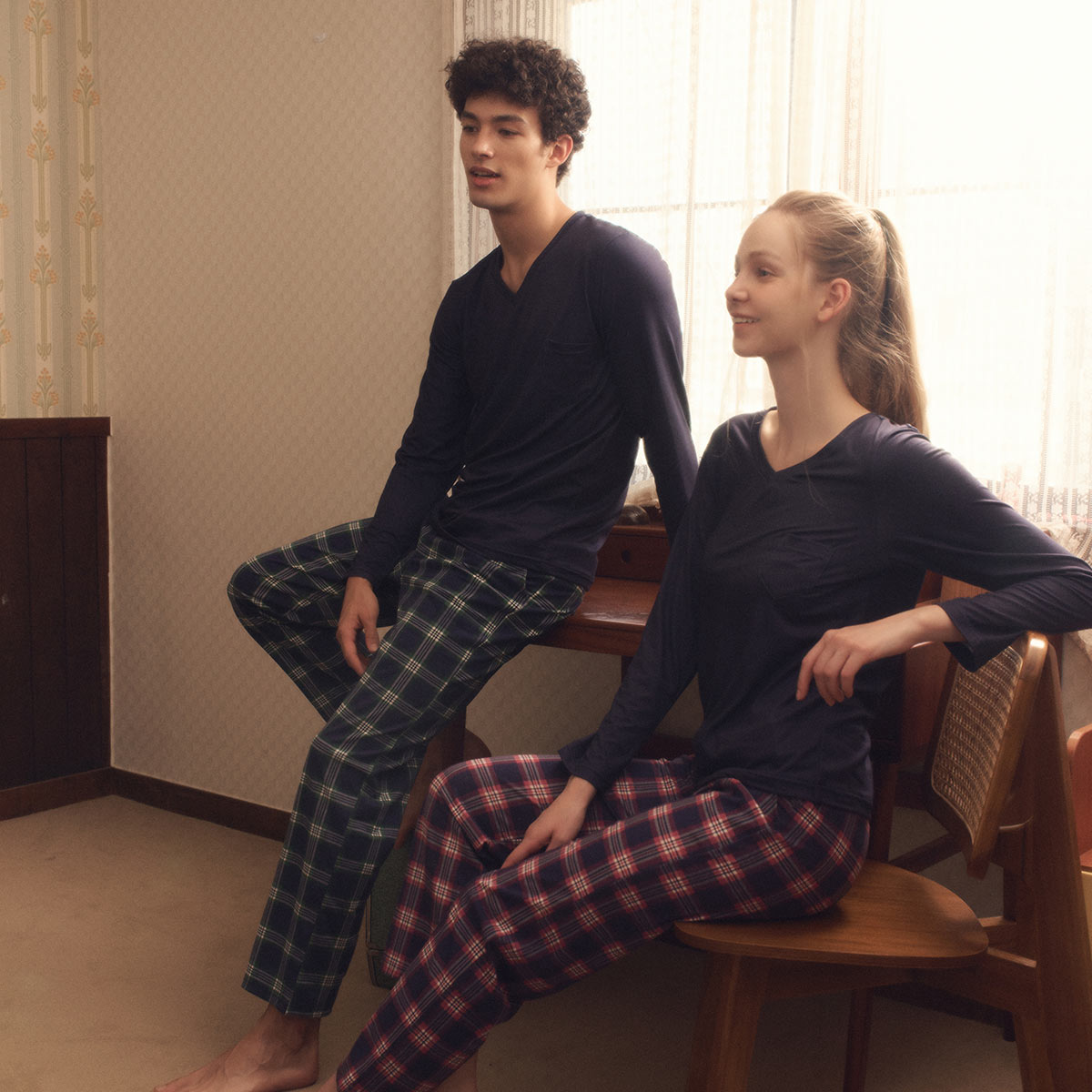 TR 스판 솔리드 이지웨어 남성 상의(SEV2470M), , small