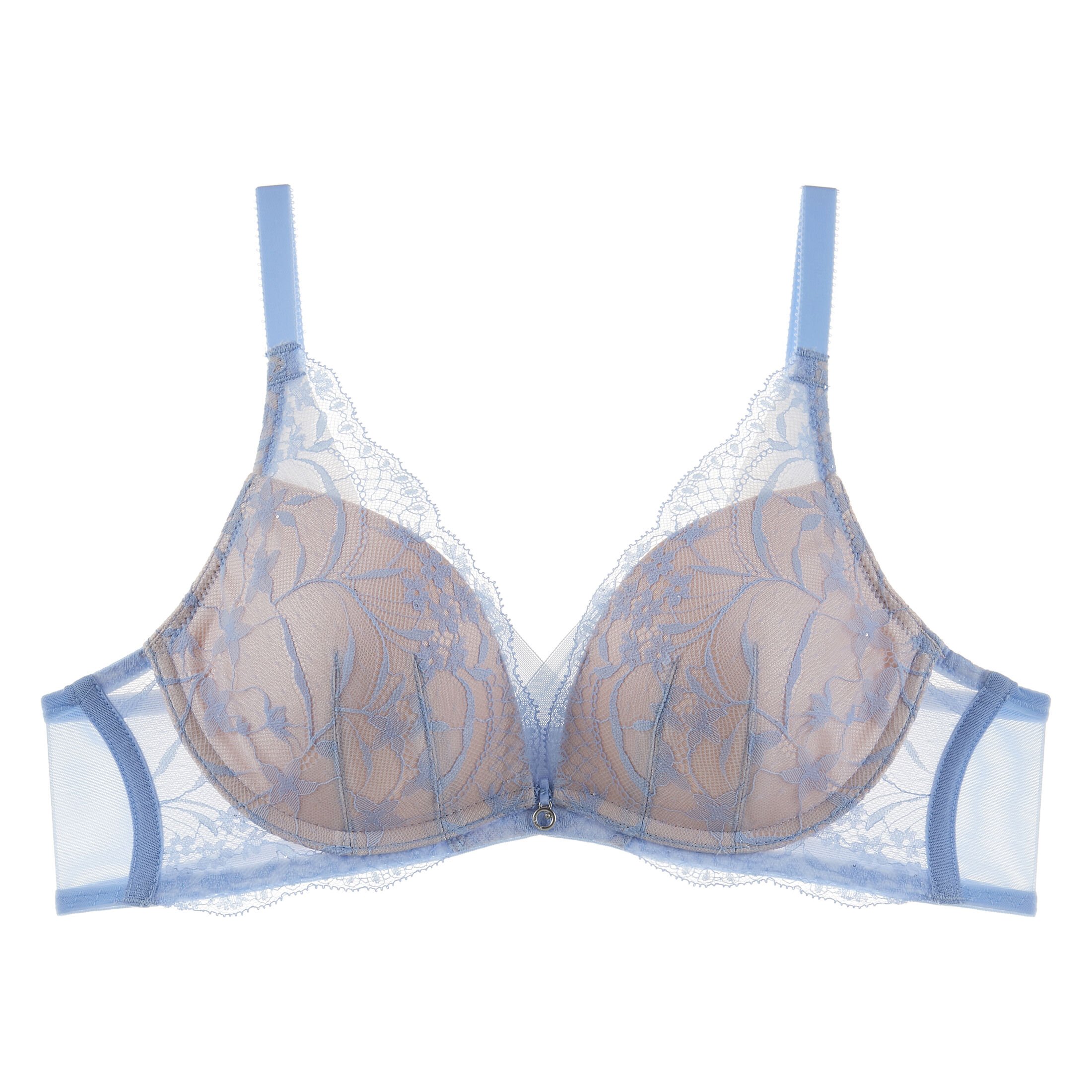 젤볼륨 딥브이 레이스 브라(SVBR1694), , small