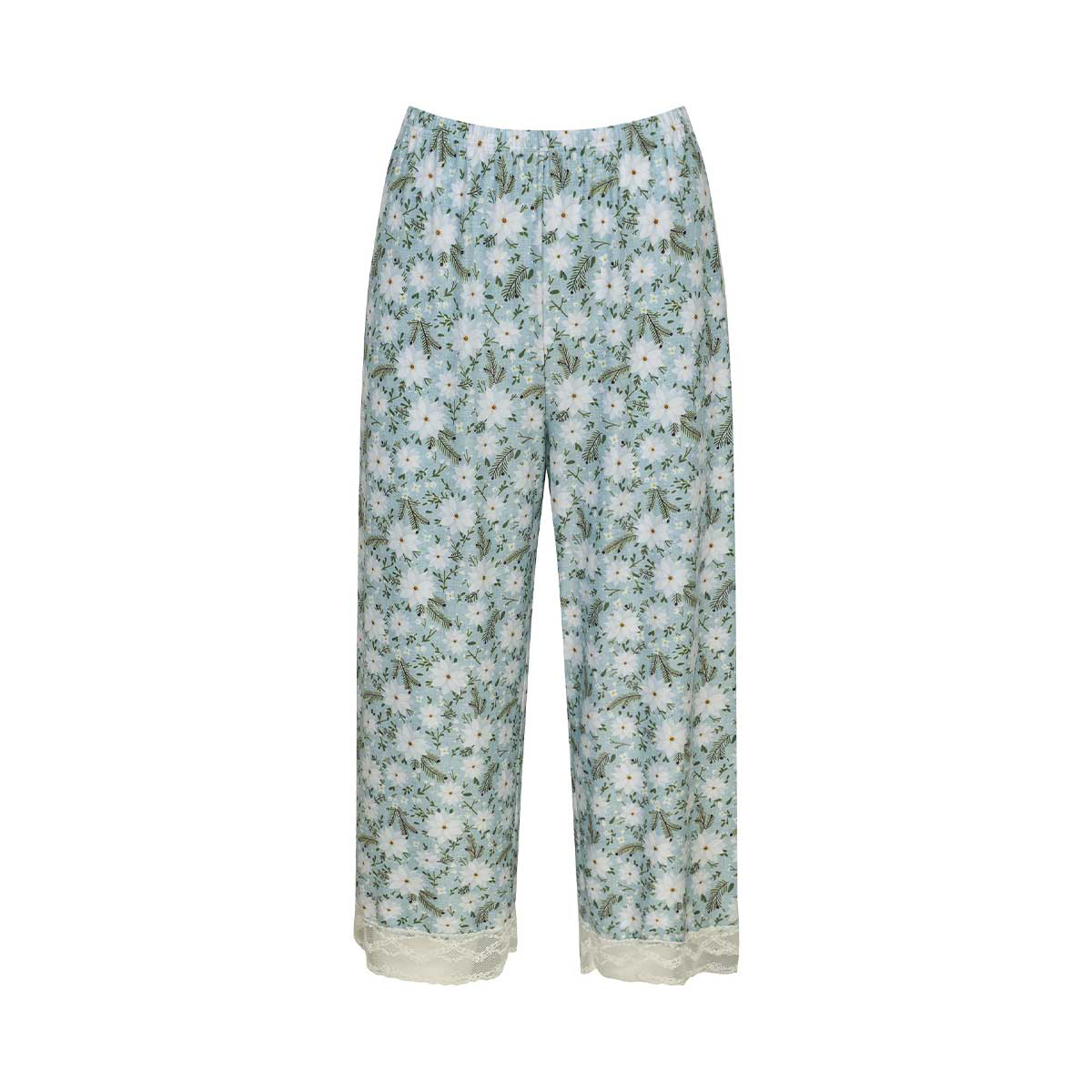 눈꽃 꽃무늬 데이웨어 7부 하프슬립(WHS2401L), , large