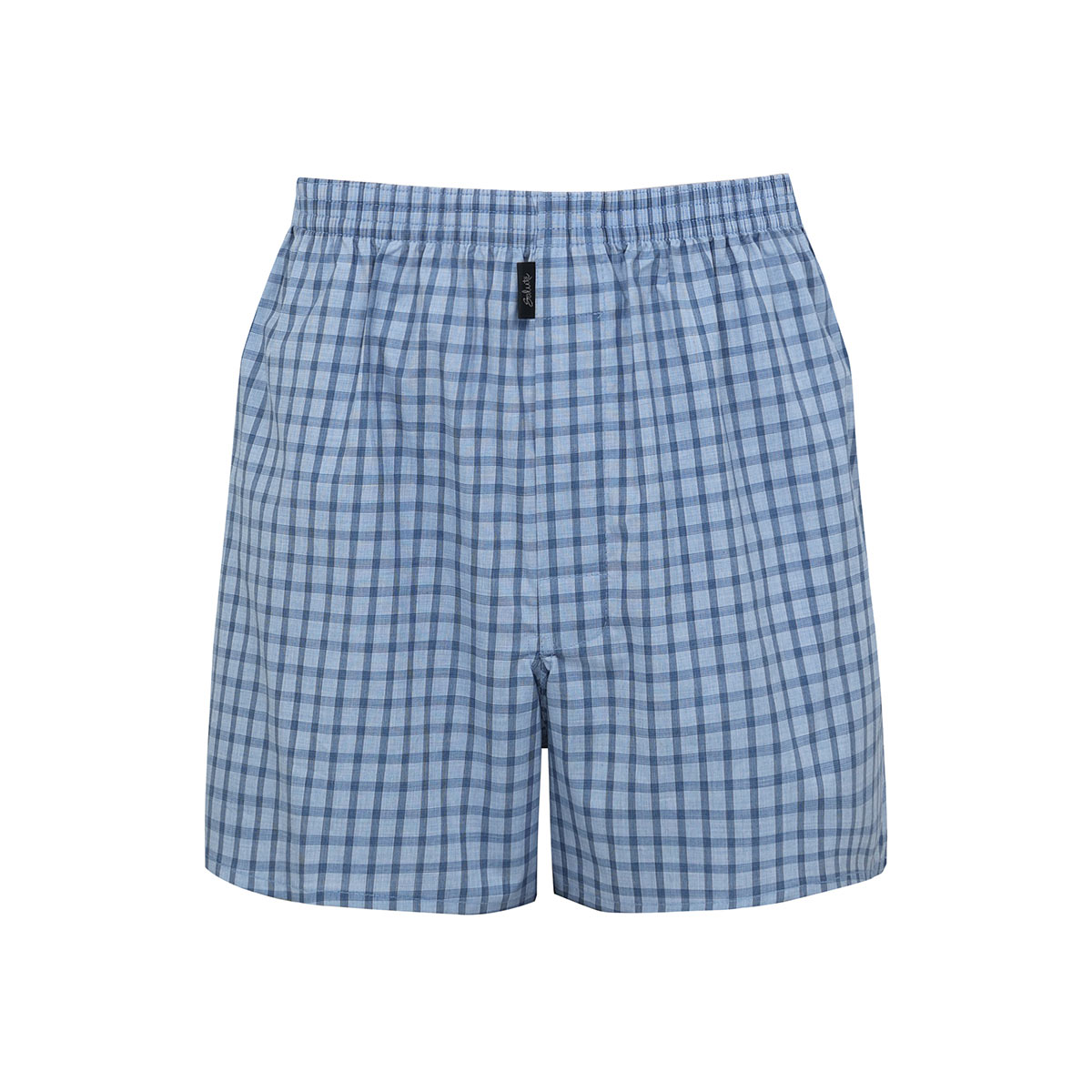 선염 면 200수 멜란 체크 트렁크(WMP5415D), , large