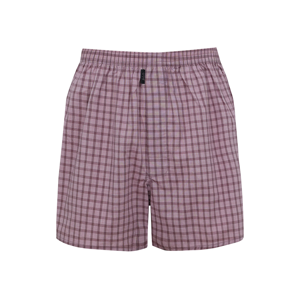 선염 면 200수 멜란 체크 트렁크(WMP5415D), , small