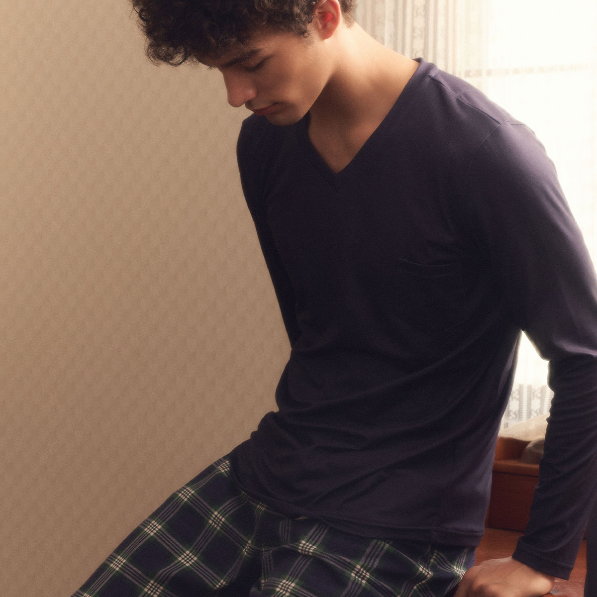 TR 스판 솔리드 이지웨어 남성 상의(SEV2470M), , large