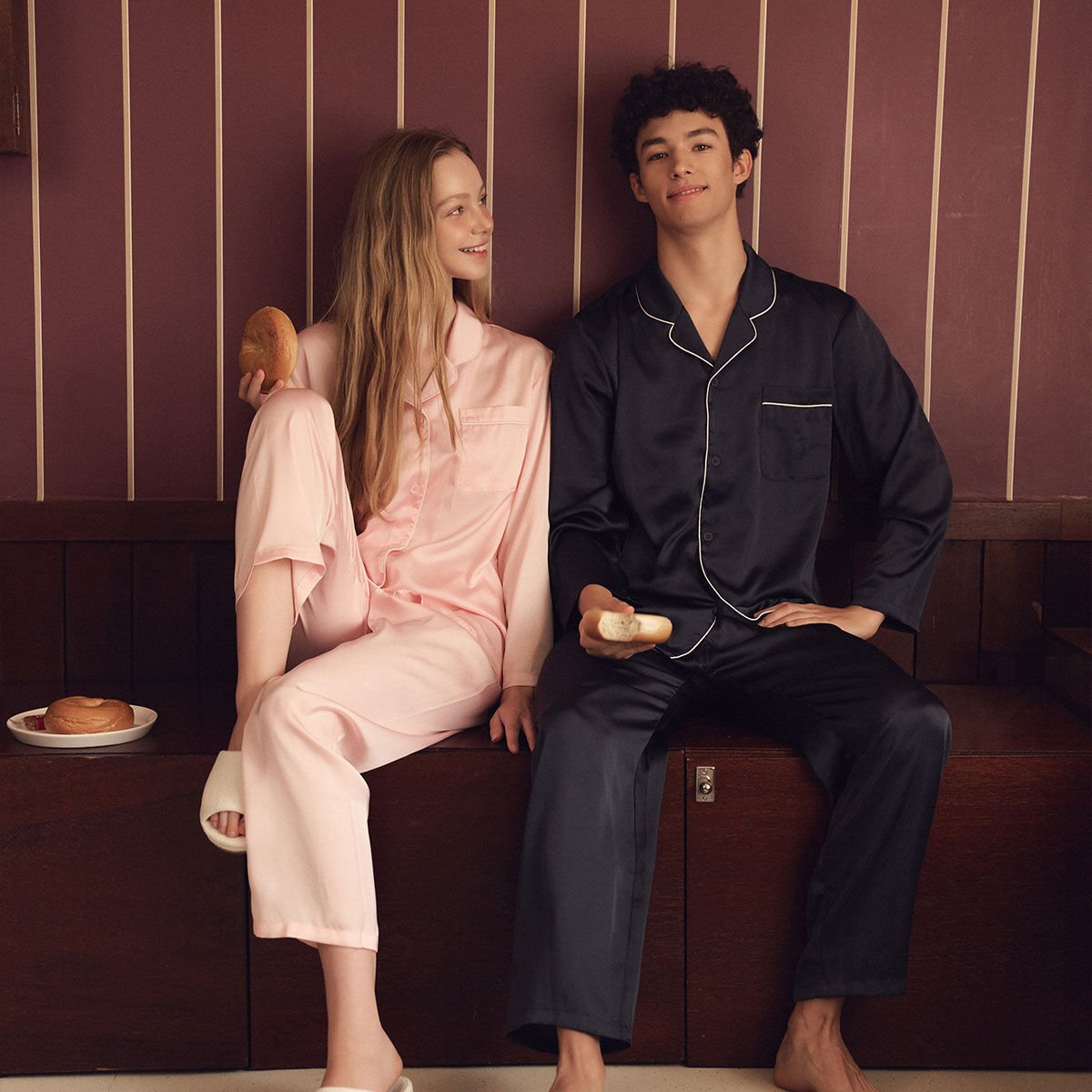 샤무즈 실키 남성 파자마(SPA2430M), , small