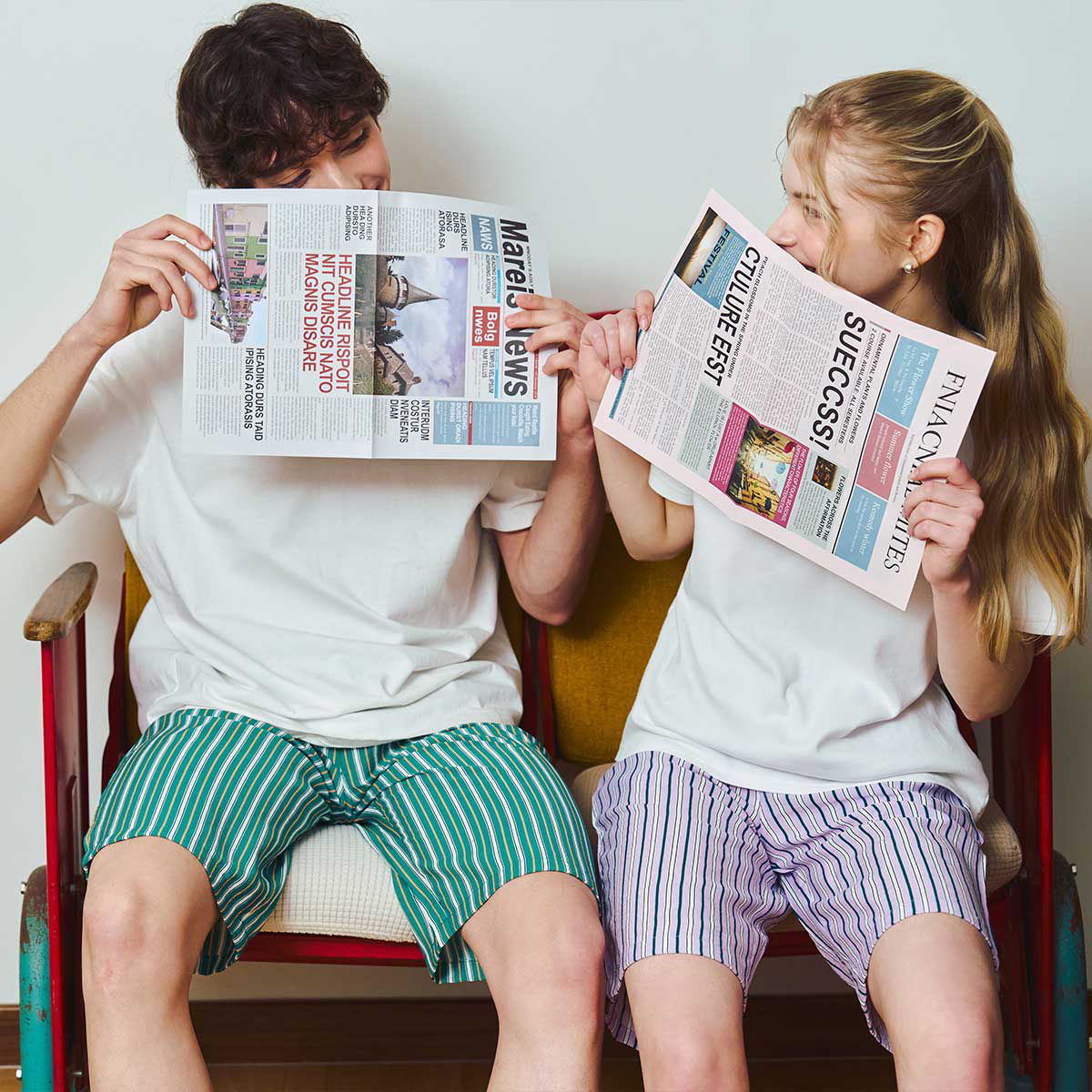 스트라이프 이지웨어 여성 반바지(SEP2556F), , large