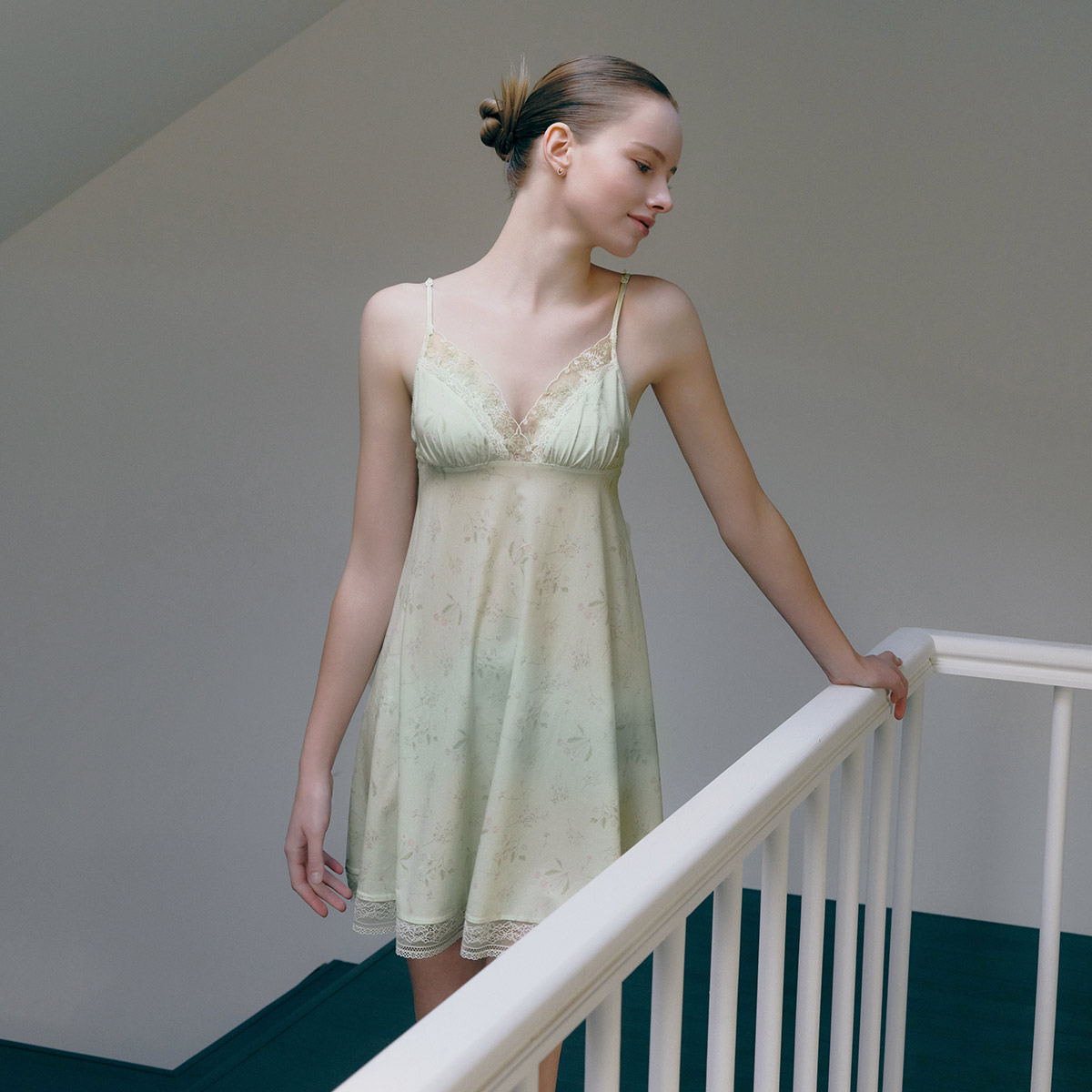 플라워 자수 레이스 가드닝 풀슬립(VFS1806), , large