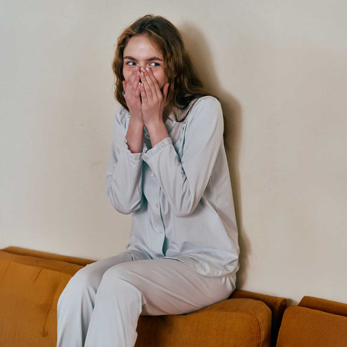 컴팩트 스판 아이스 코튼 이지웨어세트(SEV255WS), , large