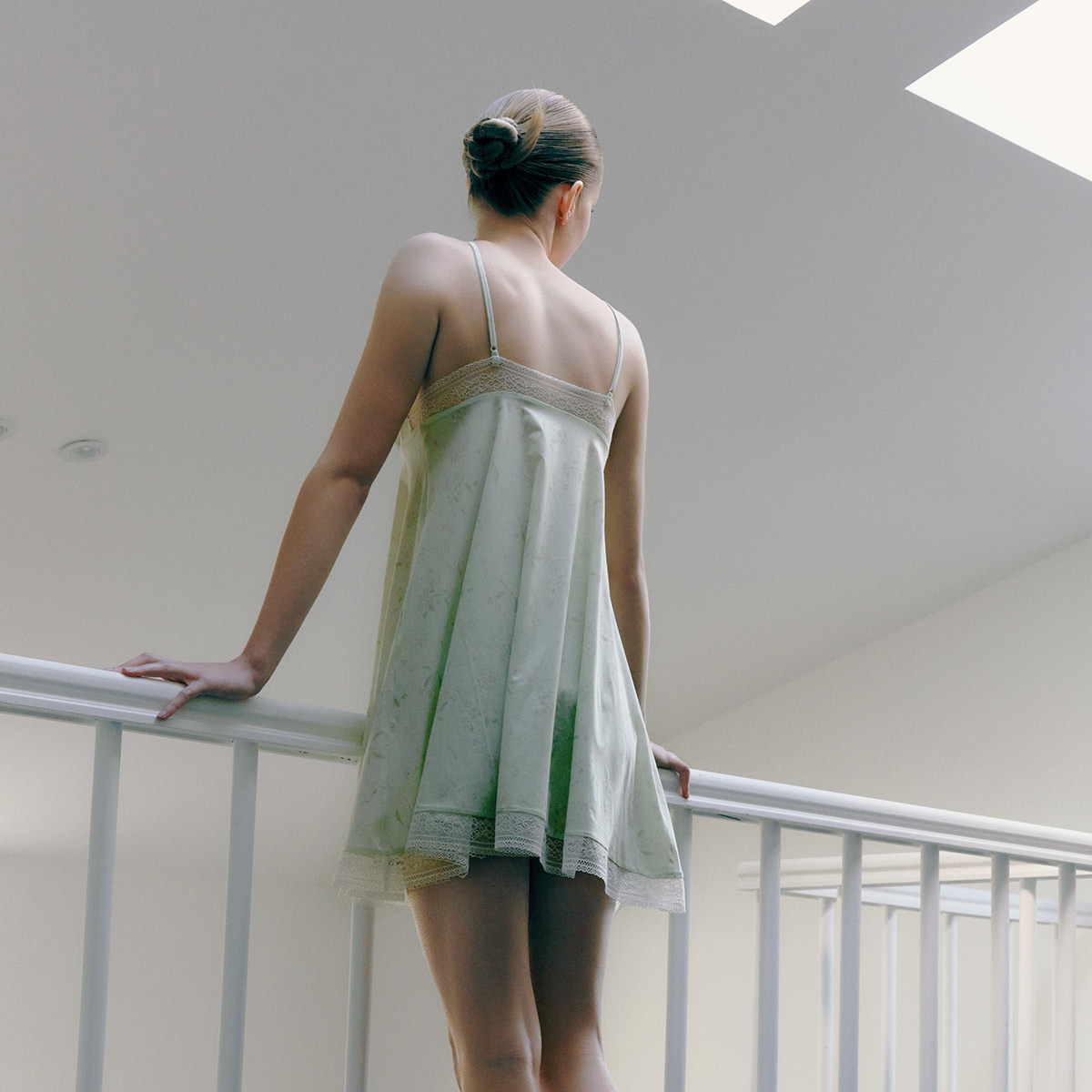 플라워 자수 레이스 가드닝 풀슬립(VFS1806), , small