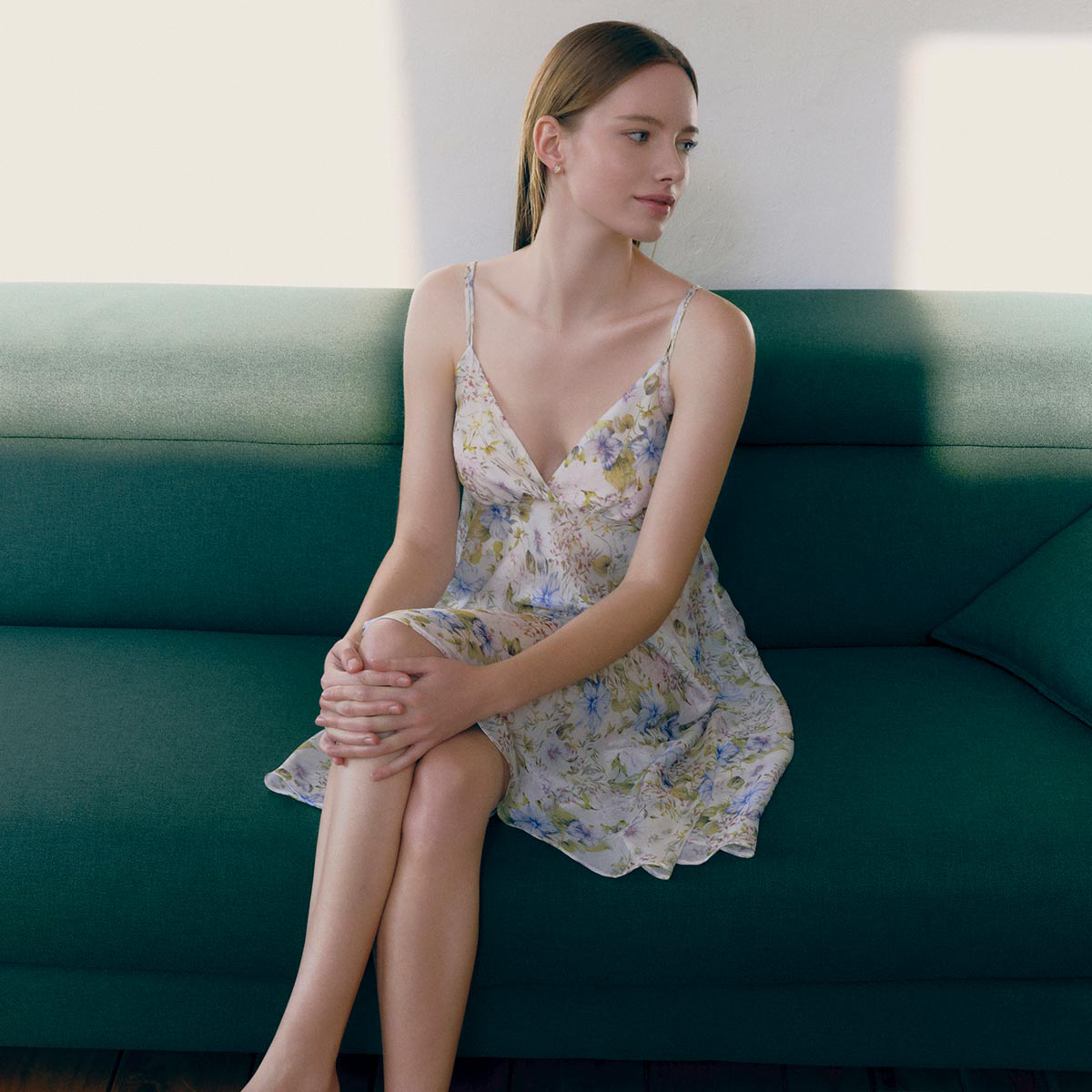 데일리 플라워 실키 풀슬립(VFS5020), , large