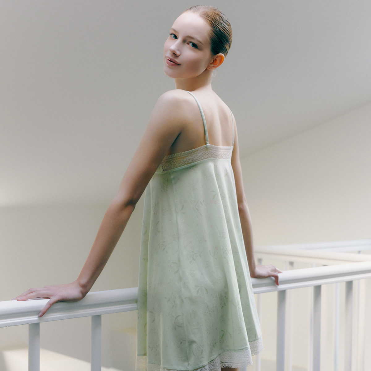 플라워 자수 레이스 가드닝 풀슬립(VFS1806), , small