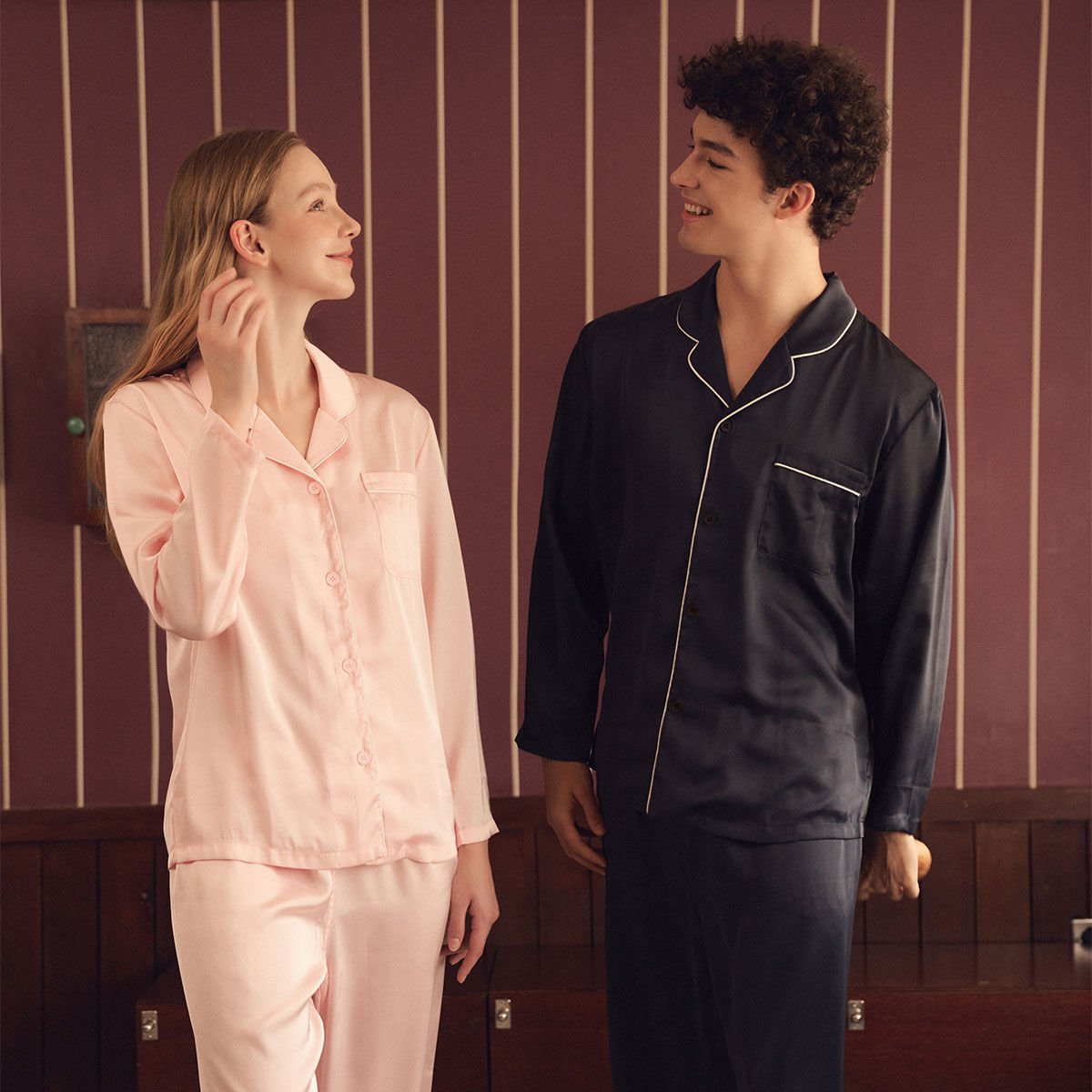 샤무즈 실키 남성 파자마(SPA2430M), , small