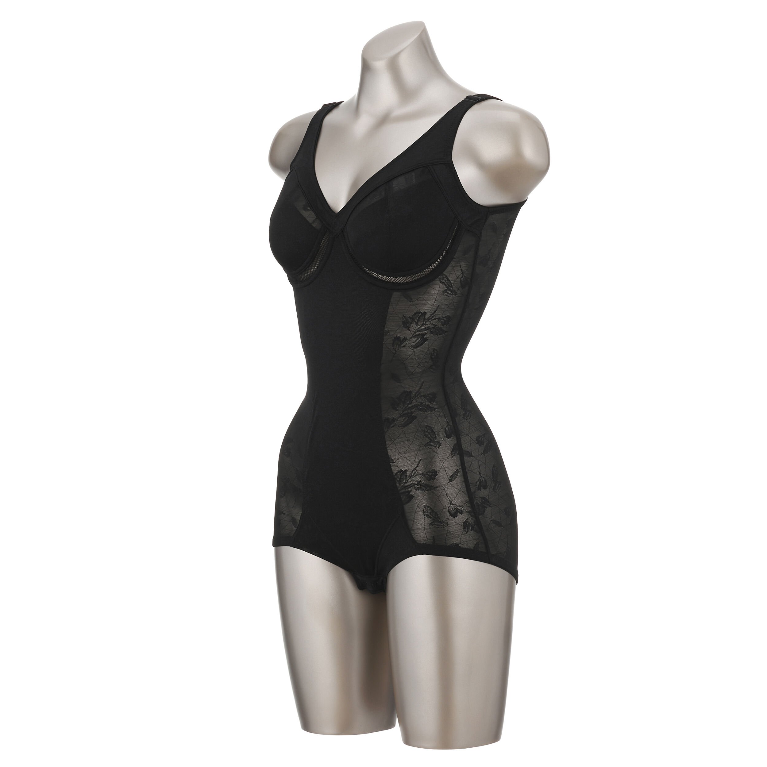 문직샤틴 패드 올인원 바디슈트(SVBTM130), , small