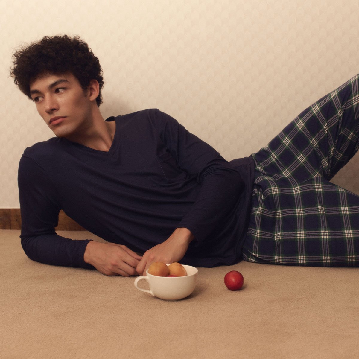 TR 스판 솔리드 이지웨어 남성 상의(SEV2470M)